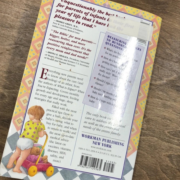What to Expect the First Year huge 2nd edition Baby book - Picture 3 of 7